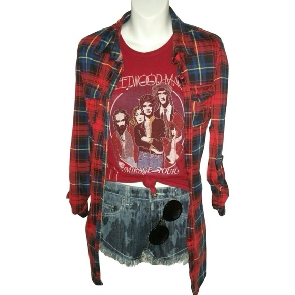 Carmar Shorts LF Bleached Short Festival ALT e-girl Grunge Booty Cut Off Dukes - Picture 2 of 16